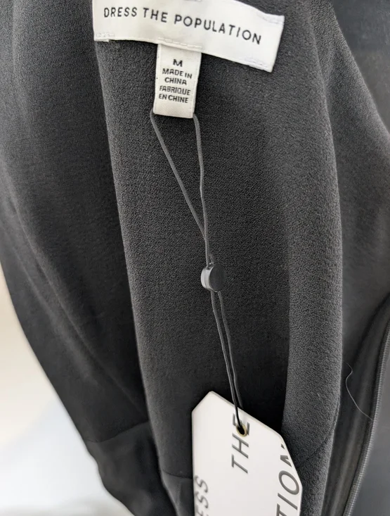 NWT Dress The Population Tiffany Black Dress - Picture 8 of 10